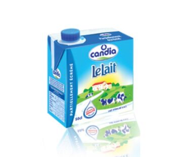 Lait Partiellement ?cr?m? Candia – 500ml