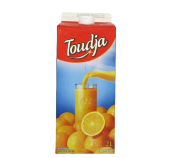 Boisson fruit?e Toudja – Orange – paqu.2L