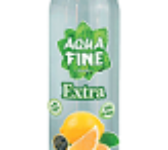 Boisson gazeuse aromatis?e Aqua Fine Extra – saveur citron – 1L