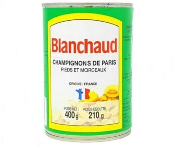 Champignons de Paris ?minc?s – Blanchaud – pieds et morceaux- 390g