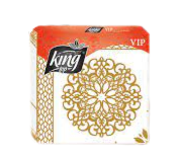 Serviettes de table imprim?es King Top –  50pcs