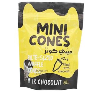 Mini Cones – fourr?s chocolat au lait – 50g