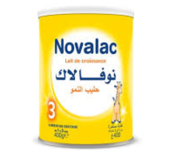 Lait Novalac – 3?me age – 1 ? 3 ans – 400g