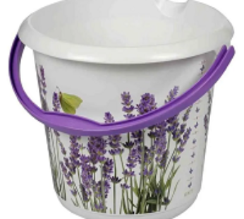 Seau de m?nage – ? fleurs – 10L