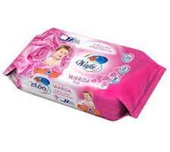 Lingettes Wafa Warda -Rose- 72pcs